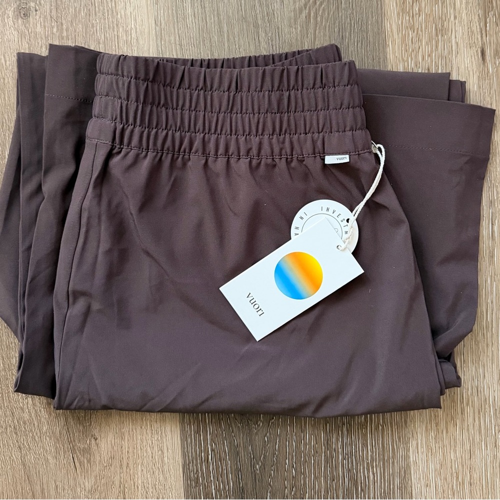 Vuori Villa Wideleg Pant Java Sz Large VW4047 NWT - Picture 3 of 6